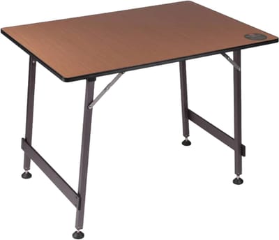 Human Comfort Lichtgewicht Tafel Trets 60 x 80 - Weerbestendige tafels - Bruin
