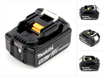 Makita 18 V LXT 5.0 Ah Lithium-Ion Batterij