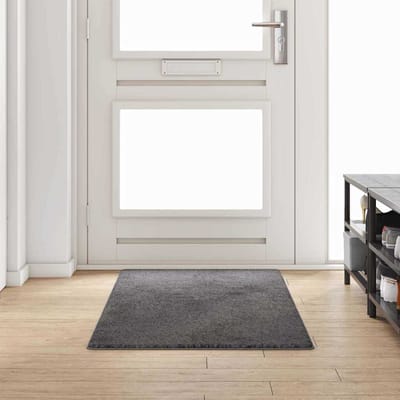 vidaXL Tapijt Loper Grijs 80 x 200 cm 100% Polypropylene Tuft