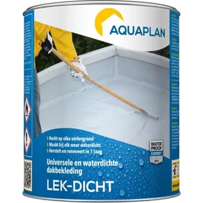 Aquaplan Waterdichte Coating Lek-dicht Grijs 750ml
