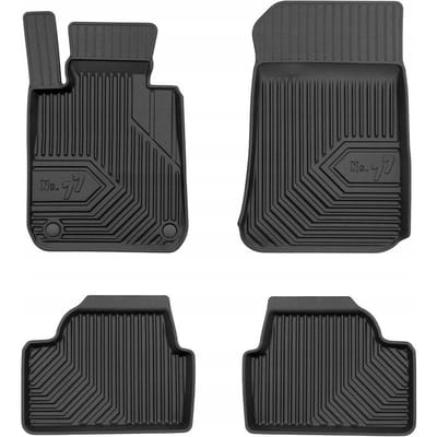 Frogum No.77 - Automatmatten - Geschikt voor BMW 1 Serie E87 2004-2011 - TPE Rubber - 4-delige set