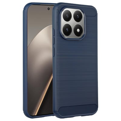 imoshion Hoesje - Geschikt voor Xiaomi 15T - Brushed Backcover - Donkerblauw