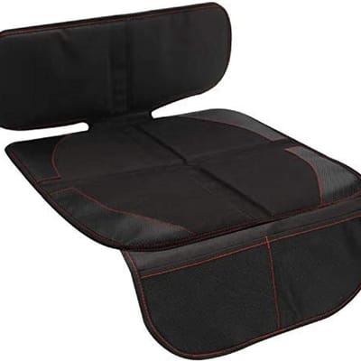 Famanu – Autostoelbeschermer voor, universele onderlegger, antislip en waterdicht, beschermt autostoel