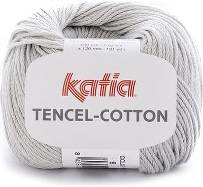Katia Tencel-Cotton - 08 parelgrijs - Lyocell/Katoen Garen
