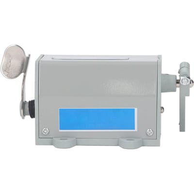 Hand Trek Tally Teller Industrieel 5 Cijfer RPM Machine Handmatige Mechanische Teller 220V gray