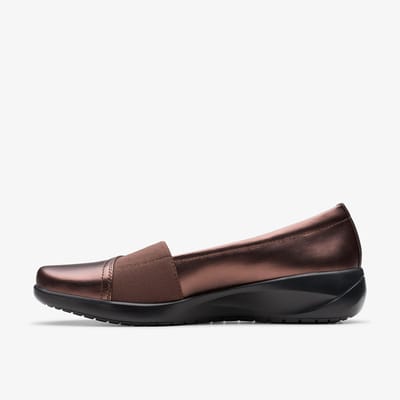 Kaetlyn Rhea Bronzen Metallic Schoenen