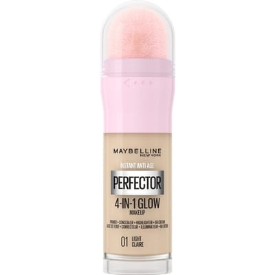 Maybelline New York - Instant Anti Age Perfector 4-in-1 Glow Light Primer, Concealer, Highlighter en BB-Cream Foundation in één - Beige - 20 ml