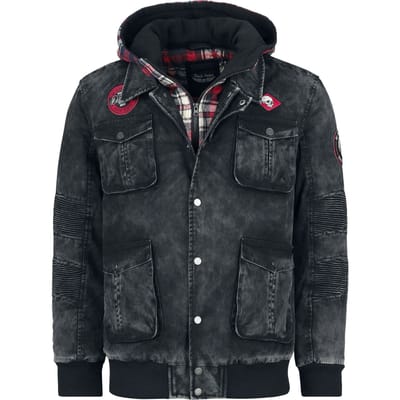 Rock Rebel by EMP - Rock Winterjas - Saving The Best For Last - M - voor Mannen - zwart