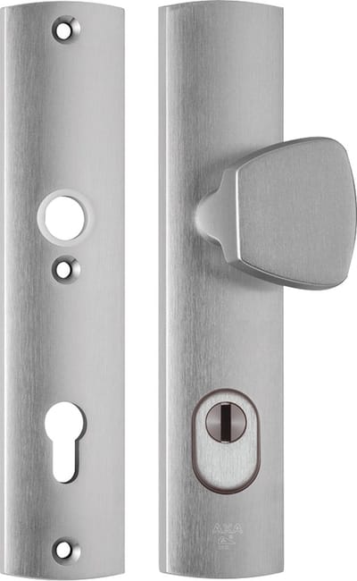 AXA 6665 Veiligheidsbeslag Curve Plus S-knop PC85 anti-kerntrek F1 - 6665-51-11/85