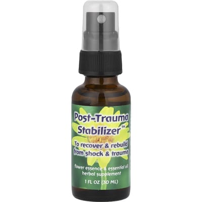 Quintessentials, Post-Traumatische Kalmering, Bloesem Remedies & Essentiële Oliën, 30 Ml (1 fl oz)
