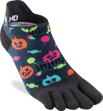 Injinji Run Lightweight No-Show Coolmax - Neon Roze - 40-44