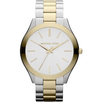 Michael Kors Runway MK3198 Tweekleurige 42mm Dameshorloge
