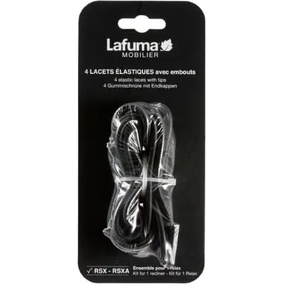 Lafuma Vervangings Elastiek - Voor Lafuma RSX en RSXA - Zwart