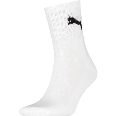 Puma Unisex Adult Lichtgewicht Crew Sokken (pak van 3) (Wit)