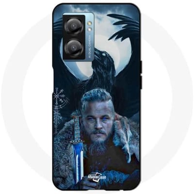 Coque Maniacase pour Realme V23 vikings ragnar lothbrok corbeau