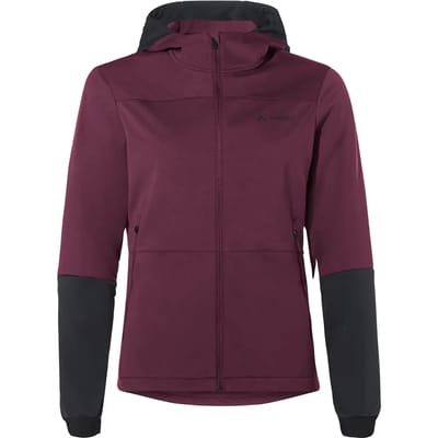 Dames trainingsjack met capuchon VAUDE Qimsa Softshell