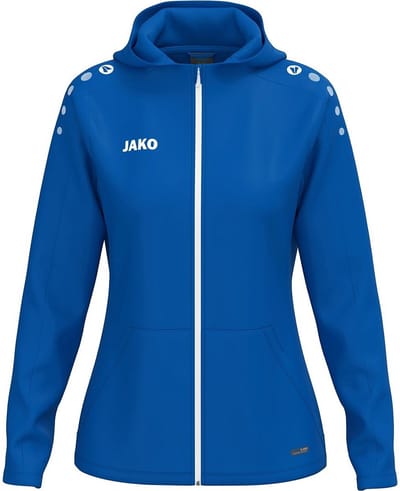 Jako One Jas Met Kap Dames - Royal | Maat: 34/36
