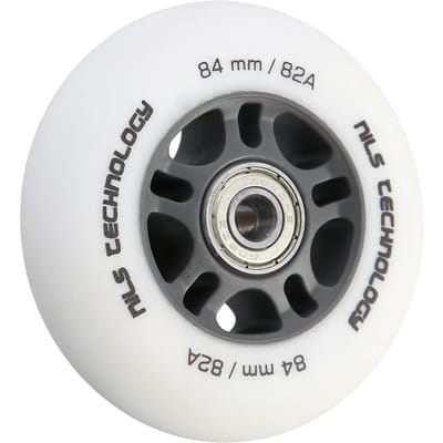 PU Rollerwiel met 8 ABEC-9 lagers NILS Extreme 82A (x4)