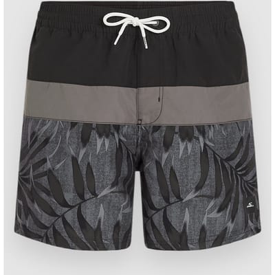 O'Neill heren cali zwemshort dipped leaves zwart