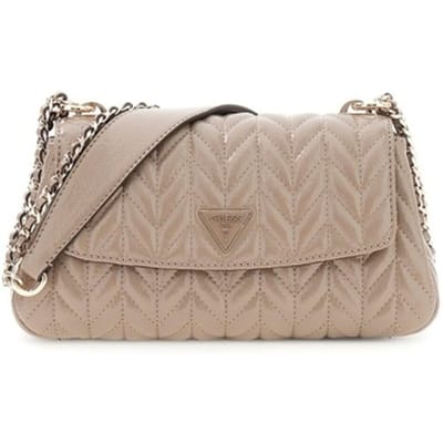 GUESS schoudertas Cheryl Convertible Xbody Flap Dark Taupe