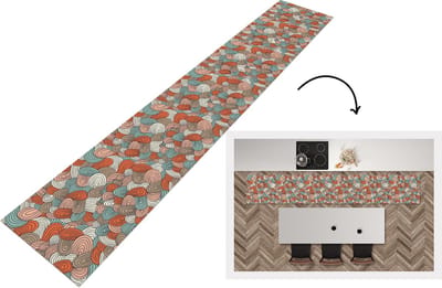 Keukenloper - Loper keuken - Boho - Patroon - Line art - Abstract - 300x50 cm - Keukenloper vinyl