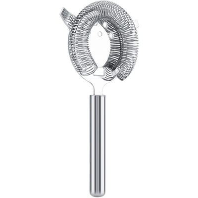 Filtre Passoire à Cocktail en Acier Inoxydable Outil de Filtration de Boisson pour Bar Restaurant 19.7*10.4cm