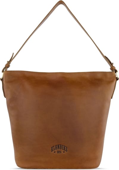 KLONDIKE 1896 Schoudertas Rush Samanta Ladies Bag Cognac Lichtbruin