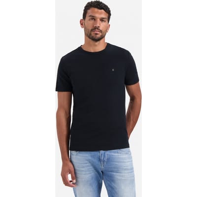 No Excess T-shirt Crewneck Peached Black Maat: XL | Basic T-Shirts Outlet | Heren | Zwart