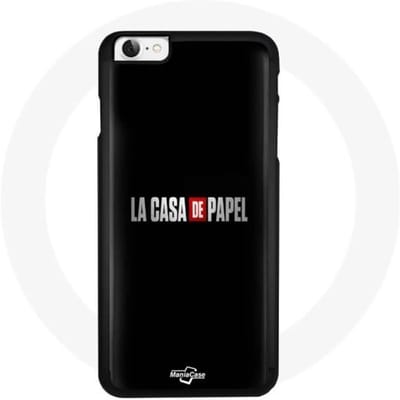 IPhone 8 hoesje La casa de Papel-logo zwart