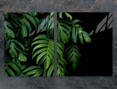 TMK ArtDeko - Snijplank - Monstera - 85x52cm - Veilig en veelzijdig