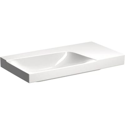 Geberit Xeno² washbasins 90 cm with shelf right, without tap hole 500.534.01.1