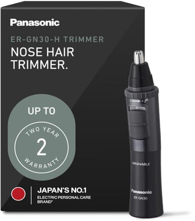 Panasonic Neus- en Oorhaartrimmer voor Mannen – Nat & Droog – Hypoallergene Dual Edge Mesjes – Precisie Trimmer