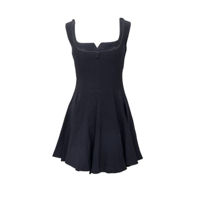 Alexander McQueen A-lijn Mini Jurk - '10s