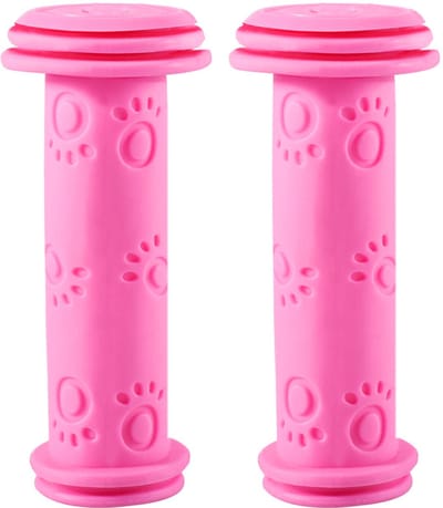 Fiets Handvatten - Stuurgrepen Paar - Comfortabel Fietsen - Antislip Ontwerp - One Size - Roze
