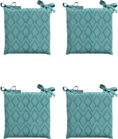 Madison - Zitkussen - Universeel - 4x - 46x46cm - Outdoor Graphic Blue