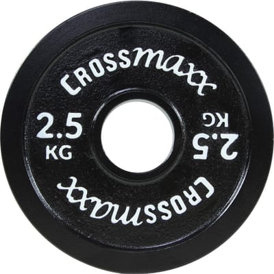 Lifemaxx Crossmaxx Gekalibreerde Halterschijven - 50 mm - 2,5 kg