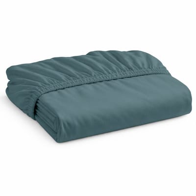 Decoware Hoeslaken - Katoen - Olijfgroen - Elastisch - 90x200 cm - Geschikt voor matrassen tot 25 cm