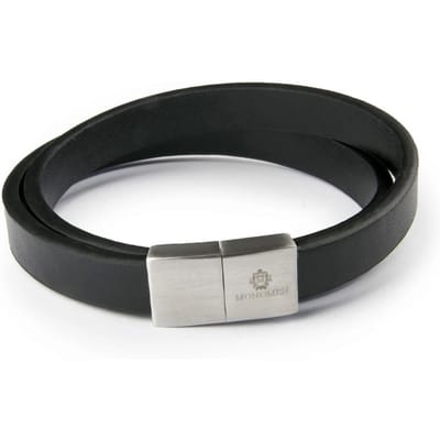 Monomen Men's Genuine Nappa Leather Bracelet MM10786