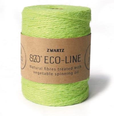 Jute Touw Koord 3mm Geel Groen- Breedte 3mmcm - 150m lang