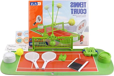 Tafeltennis Set - Mini Tennis - Interactief Spel - Draagbaar Ontwerp - 35 x 265 cm - Multicolor