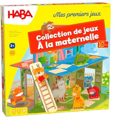 Haba educatief spel - Mijn eerste spellen - Naar de kleuterschool - Spelletjescollectie.