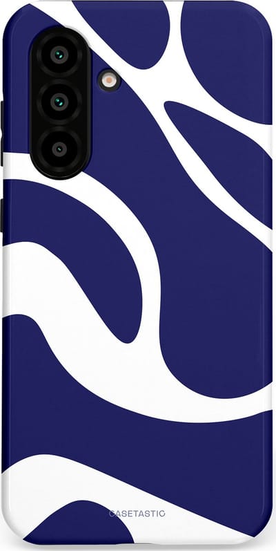 Casetastic Hoesje Geschikt voor Samsung A56 / A36 - Stijlvolle Beschermende Duo-layer Case - Zeebries Golven