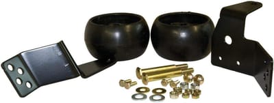 Gazonmaaier Dek Wiel - Maaidek Onderdeel - Gazon Onderhoud - Complete Set - 42 inch - Metallic Grijs