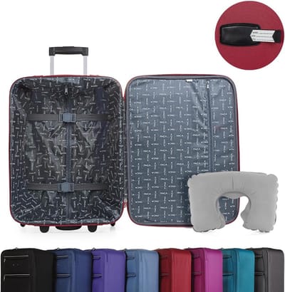 Harde Handbagage Koffer 20 inch - Lichtgewicht Reis Koffer met Wielen en TSA Slot