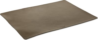Dutchdeluxes - Vol nerf leer - Placemat - 1 stuk - Brons
