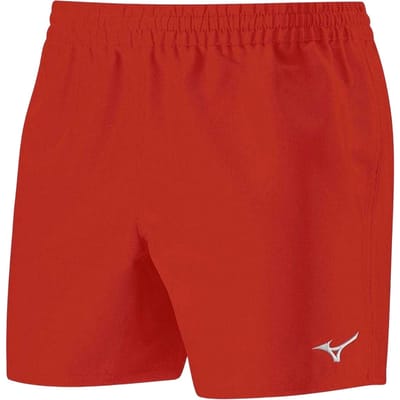 Mizuno Authentieke shorts met logo voor kinderen (Rood)