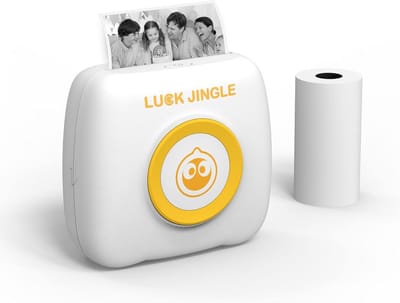 Mini Thermoprinter - Draagbare Printer - Mobiel Printen - Bluetooth Connectie - 57mm Rolbreedte - Zwart
