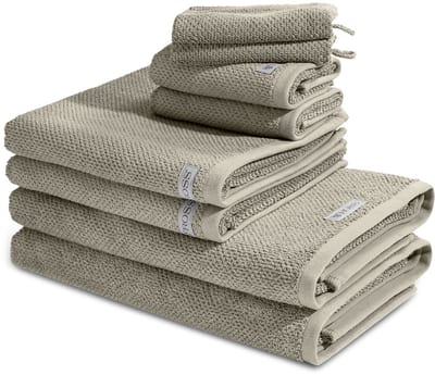 Ross Sonstiges 2 X washandjes 2 X gasten- 2 X douche- 2 X handdoek - in set 8 pack Sensual Skin
