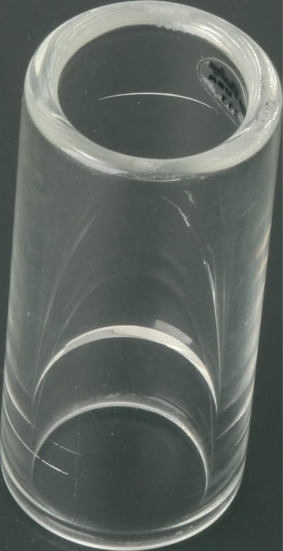 Dunlop 213 Glass Slide large 23 x 32 x 69mm - Bottleneck