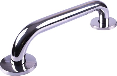 Aidapt RVS rechte handgreep - Gepolijste afwerking 30 cm - Zilver